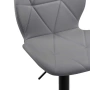 Барный стул Woodville Trio light gray / black